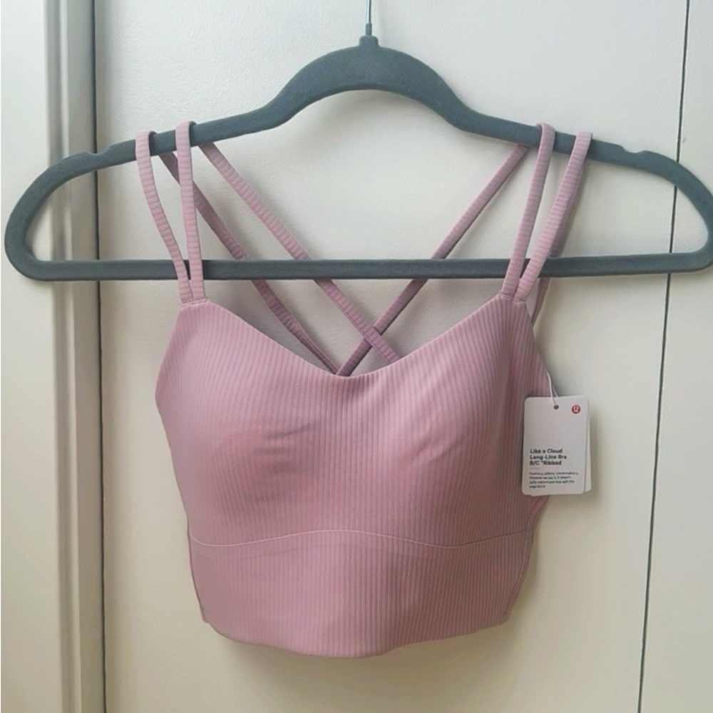 Like a Cloud Longline Bra B/C *Ribbed
